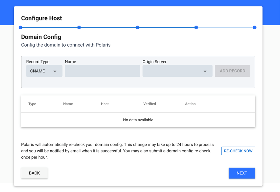 Domain Config